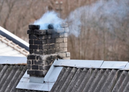 Chimney smoke