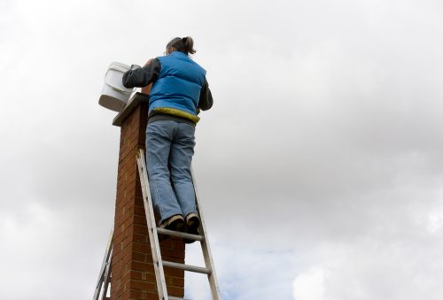 time to clean the chimney