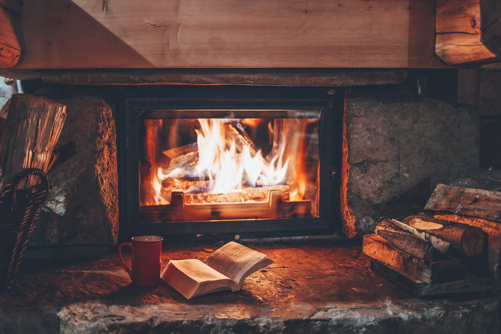 chimney and fireplace