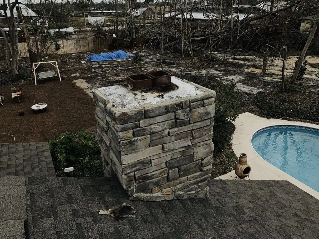 Chimney repair