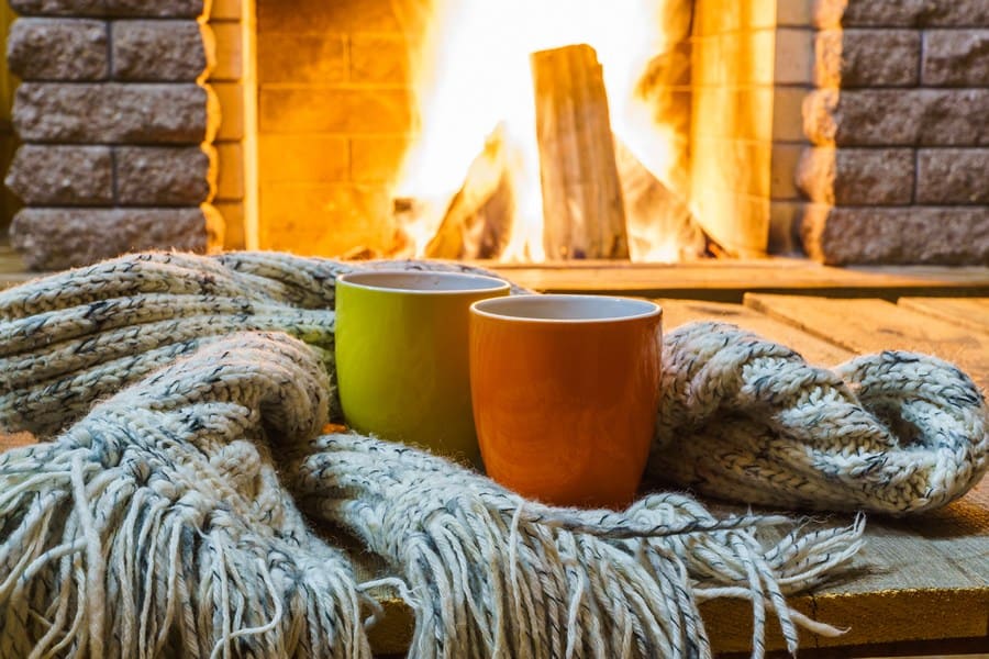 Chimney-Inspection Sitting by a warm Fire