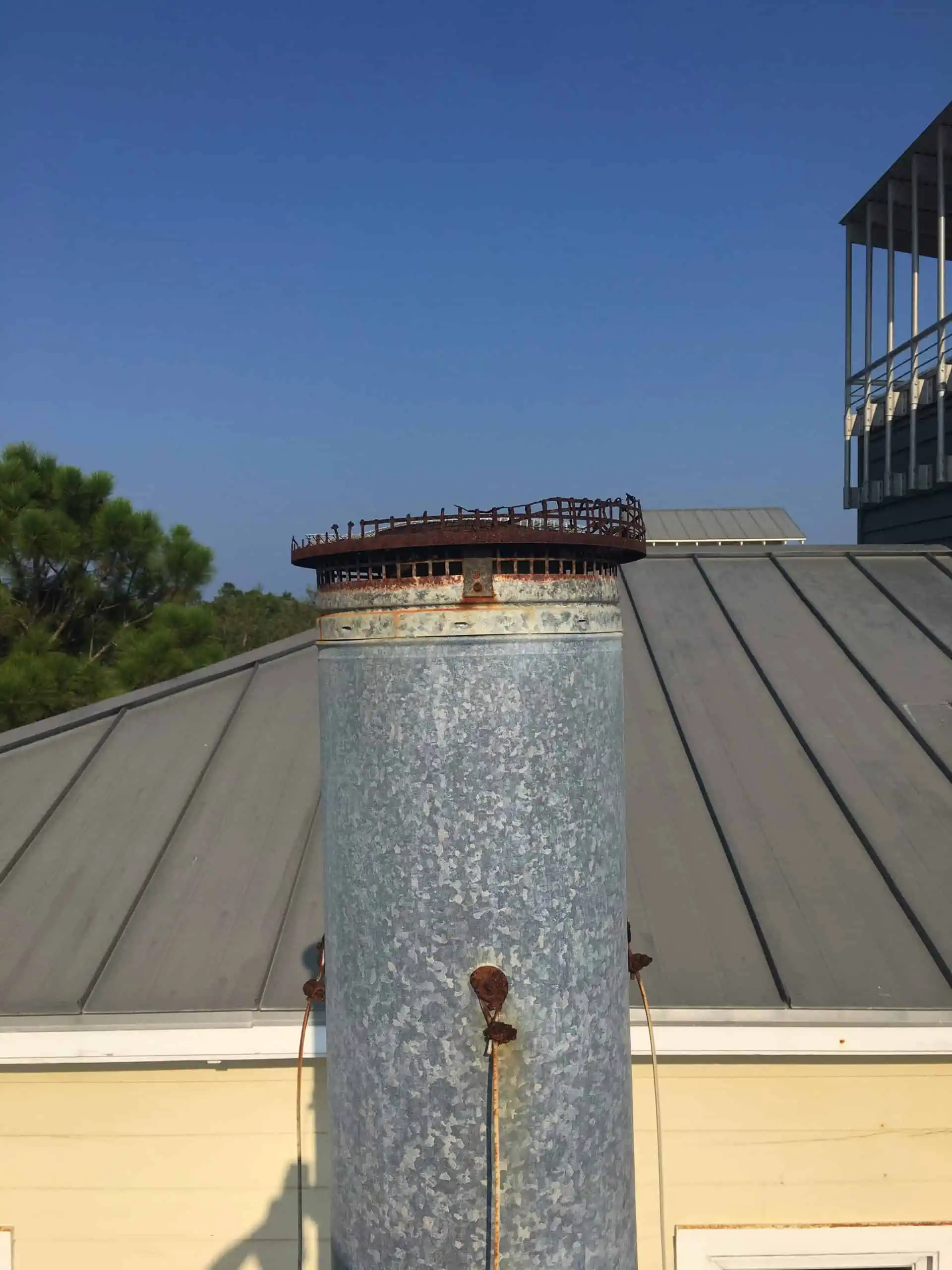 Rusty Flue Pipe