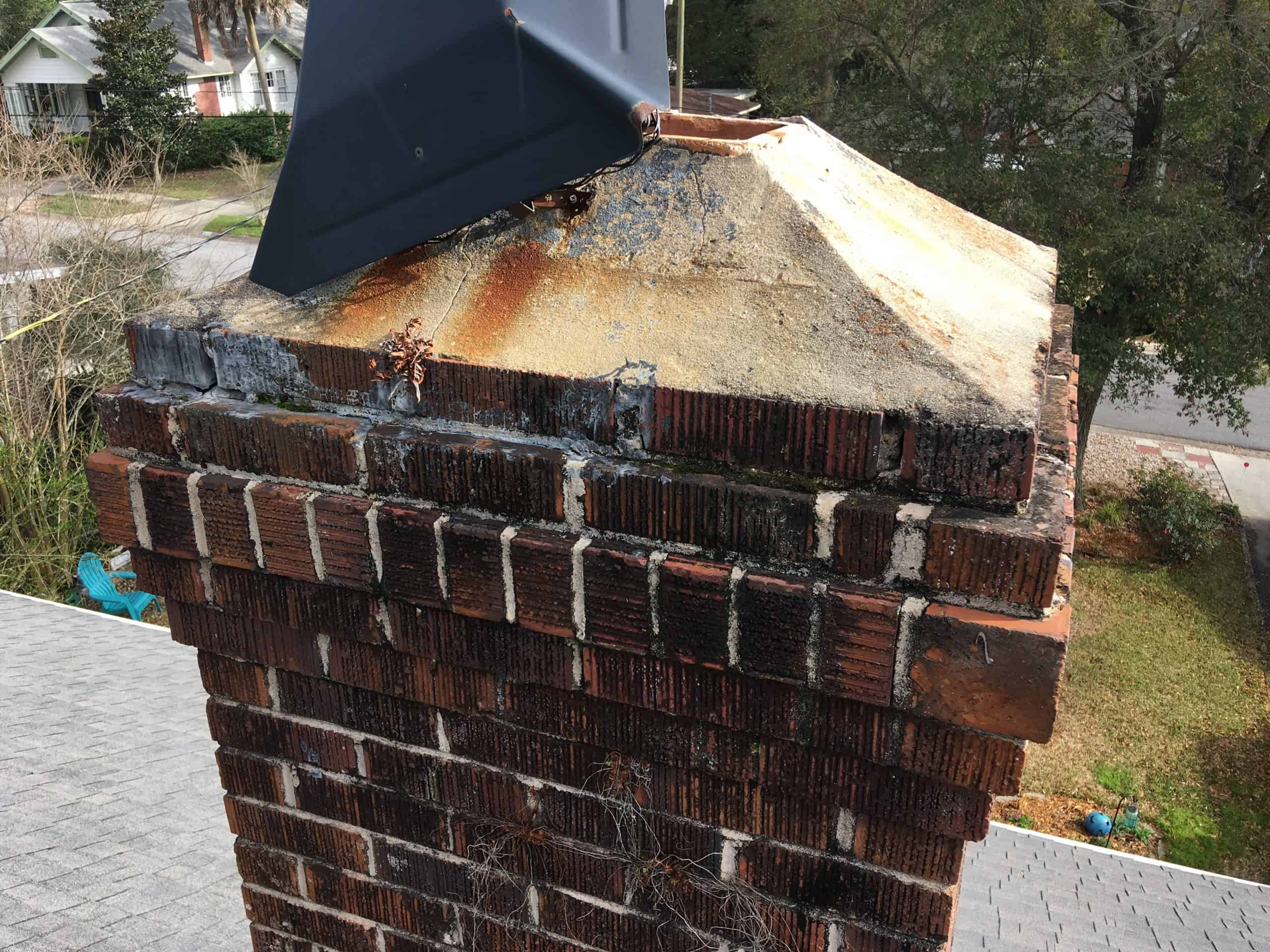 Chimney crown repair