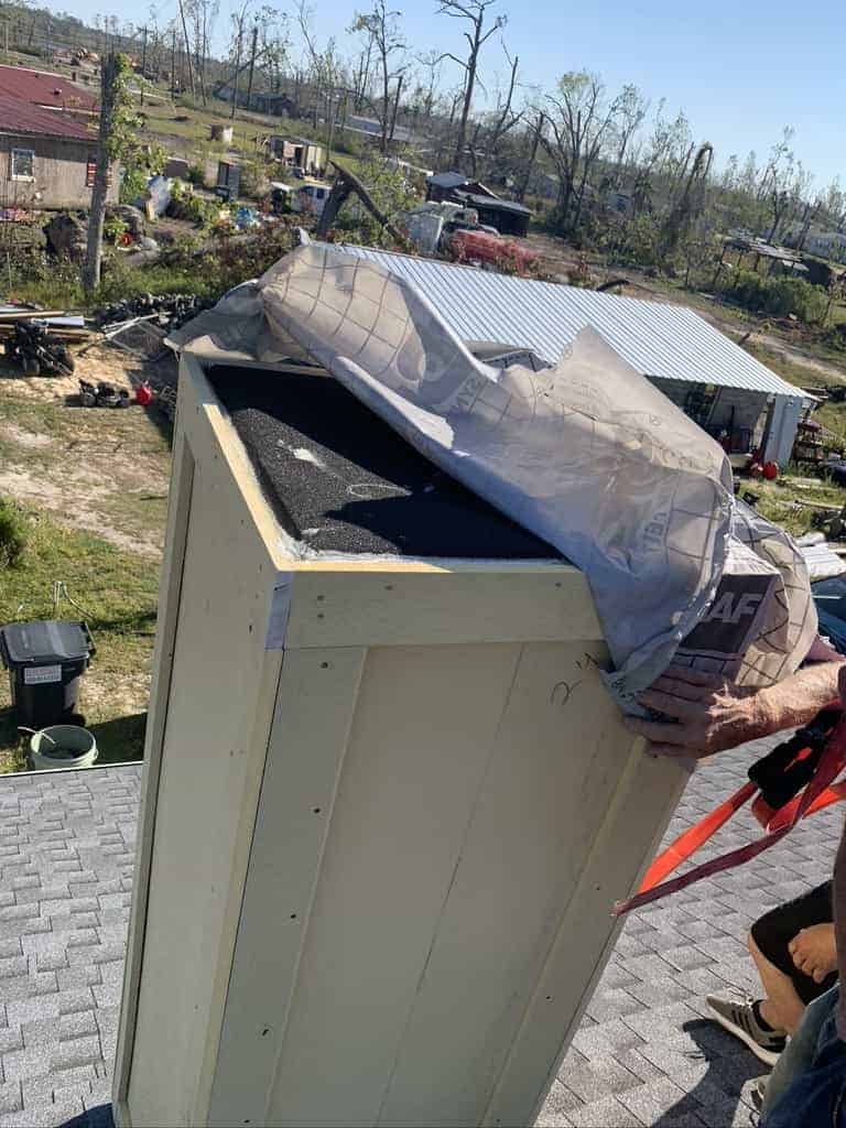 Storm Damage in Sulphur