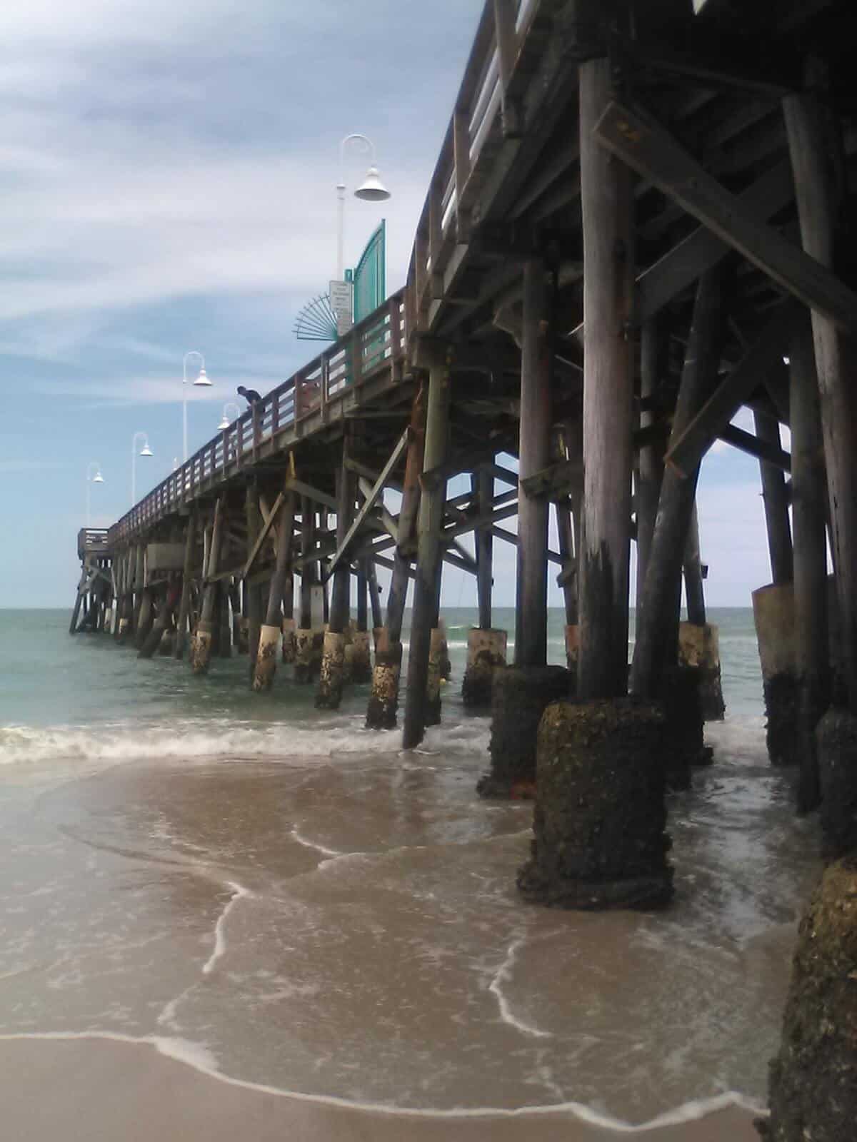 DaytonaBeach-pier-pylons-214pm-20Aug2020 Explore South Daytona